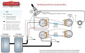 Wiring diagrams for stratocaster, telecaster, gibson, jazz bass and more. Throbak 50 S 4 Conductor Wiring Throbak