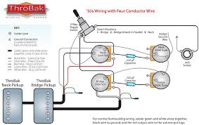 The page i'm referring to is a collection of the 10 most common configurations, which address both single coil and humbucker. Throbak 50 S 4 Conductor Wiring Throbak