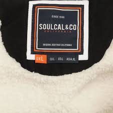 Soulcal Mens 2 Zip Bubble Jacket Bobs Stores