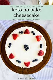 They have no artificial sweeteners, dairy, soy and they are free of corn fiber. Easy Keto No Bake Cheesecake Keto In Pearls
