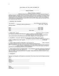 However, the forms will still need to be notarized. Free Last Will And Testament Forms And Templates Word Pdf