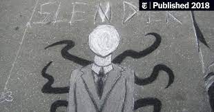 Slender man drawings in game. How Slender Man Became A Legend The New York Times