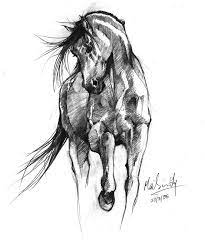 Pin By Hen Aharon On Tattoos Horse Drawings Horse Sketch Animal Drawings