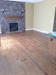 Vintage Solid Sawn Hand Scraped 5 White Oak Edinborough Hardwood Floors For A Delighted Calgary Homeowners Smith Bros Floo Flooring Hardwood Floors Hardwood