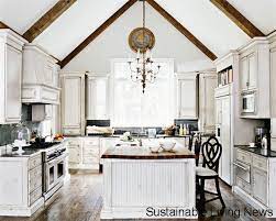 A style of so much femininity isn't this kitchen the best?! 6 Affordable Ways To Create A Shabby Chic Kitchen