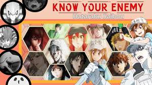 Science Fell In Love So I Tried To Prove It Poster Hataraku Saibou Amv Know Your Enemy Knowing You Anime What Goes On