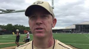 Purdue's Jeff Brohm: Practice No. 2