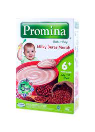 Jadi insya allah aman dan juga bergizi untuk si kecil di rumah. Promina Bubur Bayi Bergizi 6 Milky Beras Merah Box 120g Klikindomaret