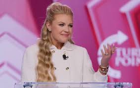 Erika Kirk Accidentally Lauds Charlie's 'Grift' In Speech Slip-Up |  HuffPost Latest News