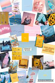 Cream and pink love photo collage. Pin Auf Lila Tapeten