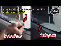 Check spelling or type a new query. Cara Mudah Buang Kesan Gam Roadtax Pada Cermin Youtube