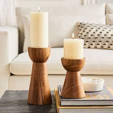 Popular pillar candle holder of good quality and at affordable prices you can buy on aliexpress. Pure Wood Pillar Candle Holders