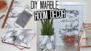 Modern, vintage, designer, skandinavisch, landhaus, retro Diy Marble Room Decor Easy Affordable Youtube