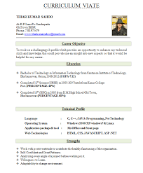 Simple and elegant yet with a modern touch. Fresher Resume Best Format Download In Ms Word Cv Sample Doc File