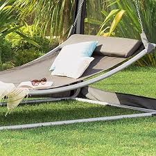 Assise De Balancelle Trinidad Gris Eminza Balancelle Gris Maison