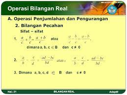 Macam macam bilangan dan contoh soal.bilangan adalah suatu konsep matematika yang digunakan sebagai pencacahan dan pengukuran. Menerapkan Operasi Pada Bilangan Real L Ppt Download