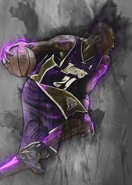 Kobe Bryant Pop Art Poster Print Metal Posters Displate Posters Art Prints Pop Art Posters Pop Art