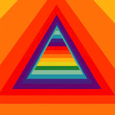 Pink Floyd Triangle Rainbow Colour Kaleidoscope Hypnotic Gifs Ar Figures Weird Shit Drug Addict Trippy Gif Trippy Rainbow Gif
