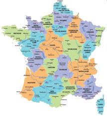 Six heures de débats ont encore été nécessaires pour réduire le nombre de régions de 22 à 13 à l'horizon 2016. Carte De France Des Regions Carte Des Regions De France