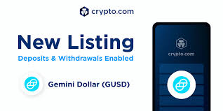 Bitcoin is currently the top cryptocurrency so we compare each of the cryptocurrencies on the list to bitcoin. Crypto Com App Lists Gemini Dollar Gusd
