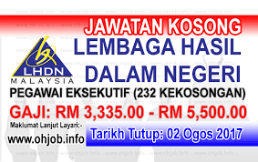 Kerja terkini balai seni negara. Jawatan Kosong Lembaga Hasil Dalam Negeri Lhdn 02 Ogos 2017 Jawatan Kosong Kerajaan Swasta Terkini Malaysia 2021 2022