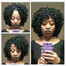 Crochet Braids Very Versatile Middle Part Side Part Or Bangs Marley Hair Curled With Perm Rods Marley Hair Crochet Braids Marley Hair Crochet Hair Styles