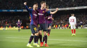 Trio latin pimpin barcelona gusur psg. Barca 6 1 Sevilla What A Cup Back
