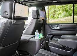 2021 Chevrolet Suburban Z71 Interior Rear Entertainment System Wallpapers 22 Newcarcars