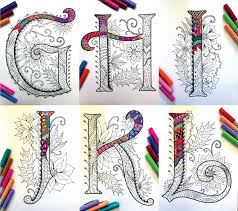 26 Uppercase Zentangle Letters Inspired By The Font Harrington Arte Con Letras Formas De Letras Estampados Zentangle