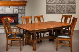This french country dining room set is truly unique. Ladue Hardwood Dining Room Set Countryside Amish Furniture