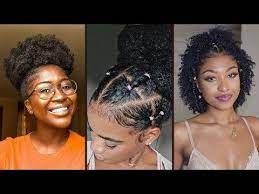 Sexy and cute hairstyles for short black hair are here to make you look like a queen. Quick Easy Natural Hairstyles For Black Women Natural Hairstyles Protectiv Natural Hair Styles For Black Women Natural Hair Styles Black Women Hairstyles
