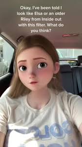 Riley from inside Out in Frozen