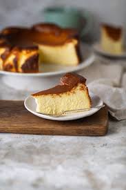 Basque Burnt Cheesecake Recipe In 2020 Cheesecake Recipes Food Baking Recipes