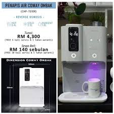 Air dijana semula secara sihat dapat membantu mengatasi 4 simptom utama masalah perut seperti Varsa 20 Penapis Air Ombak Coway Direka Khas Hanya Untuk Facebook