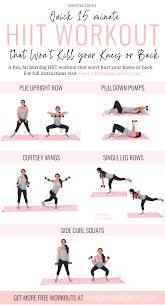 Hiit Workouts At Home In 2020 Hiit Workouts For Beginners Full Body Hiit Workout Hiit Workout
