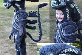 We did not find results for: She Crocheted A Full Body Xenomorph Costume From The Movie Alien It Glows Knithacker