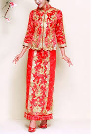 Traditional Chinese Bridal Wedding Dress Kwa Qun Chineseweddingdress Bridalweddinggown Fas Chinese Wedding Dress Chinese Wedding Outfits Traditional Outfits