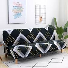 Lovely chaise lounge slipcover for more beautiful lounge chair ideas. Home Garden Furniture 24 Colors Folding Armless Elastic Couch Lounge Sofa Cover Protector Slipcovers
