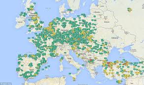 Map Provides Live Data On Harmful Smog Levels Around The World World Infographic Pollution