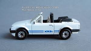Please support dempsey and makepeace dvd releases. Ford Escort Xr3i Cabrio 1985 Vintage Matchbox 1 56 Youtube