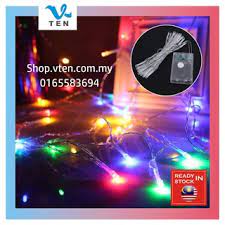 Maybe you would like to learn more about one of these? Led String Light 5meter 50 Led 3pcs Aa Battery Operated Christmas Diy Decoration Lampu Hiasan Bateri Raya Decor Shopee Malaysia