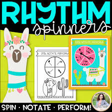 I found it took me about an hour to. Llama Rhythm Spinners Spin Notate Perform Melody Payne Music For A Lifetime