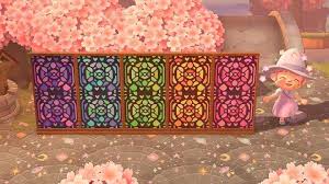 Animal Crossing New Horizons On Instagram Stained Glass Designs Swipe To See The Codes These Are Animal Crossing Stained Glass Designs Animal Crossing Game