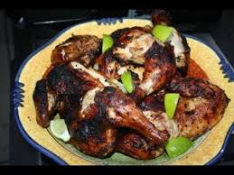 At Home Jerk Chicken Jerk Chicken Recipe Food Jamaican Dishes