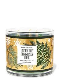 Under The Christmas Tree 3 Wick Candle Bath Body Works