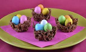 Cette recette vous procurera d'excellentes sensations gustatives. Nids Au Chocolat De Paques Recette Special Paques