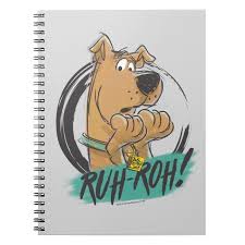 Scooby Doo Ruh Roh Marker Sketch Notebook Zazzle Com Sketch Markers Scooby Doo Ruh Roh Vintage Cartoon