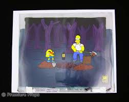 Alles für ein schauriges halloween! The Simpsons Treehouse Of Horror Xii Original Production Cel