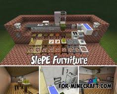 Slepe Furniture Mod V1 3 For Minecraft Pe Bedrock Modern Minecraft Houses Minecraft Pe Minecraft Mods