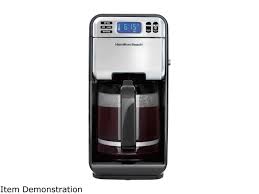 Laboratory equipment auctions and classified ads. Hamilton Beach 12 Cup Digital Automatic Lcd Programmable Coffee Maker Brewer Newegg Com